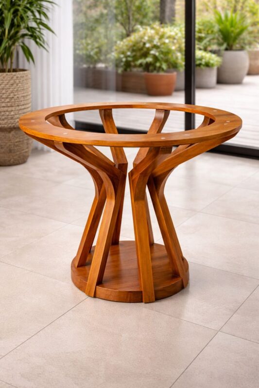 BASE DE MADERA TORNILLO