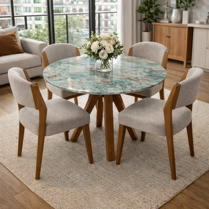 Mesa de comedor para 3 sillas
