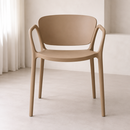 Silla de Terraza Dacio | Silla moderna para Interior y Exterior