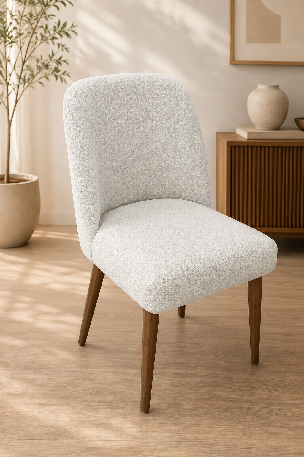 silla de comedor de madera siena